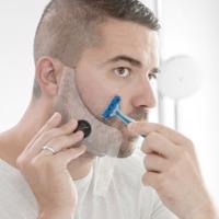 InnovaGoods Šablona pro holení vousů Barber