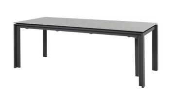 Optimum roztahovací jídelní stůl antracit 160-280 cm
