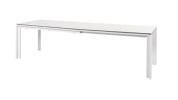 Optimum roztahovací jídelní stůl bílý 220-340 cm