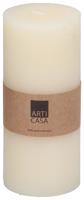 Sloupová svíčka Arti Casa, slonová kost, 7 x 16 cm