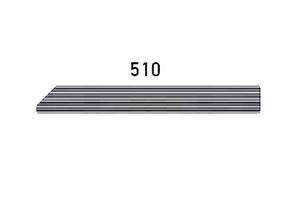 Soklová lišta šedá břidlice 9556 510, 78x10x4500/6000 mm, TWINSON 10 × 78 × 6000 mm