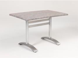 Cross-2 stolová podnož - inox