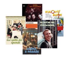Balíček 5 DVD - české filmy