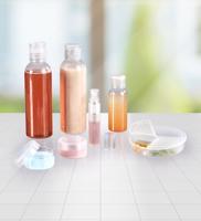 Cestovní sada na kosmetiku, 7 kusů