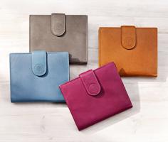 Dámská peněženka kožená mandala, koňaková