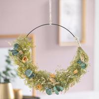 Dekorace se sušených květin amelie, 30 cm