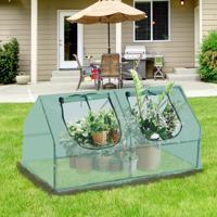 Fóliovník se 2 okny, zelený, 120 x 60 x 60 cm