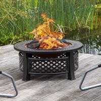 Haushalt international Kruhové ohniště s krytem