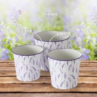 Kbelík levandule, sada 3 ks