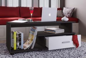 Konferenční stolek rilos, černý, 2.jakost