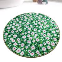 Koupelnová předložka květy, ø 140 cm