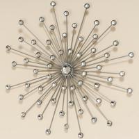 Kovová nástěnná dekorace space