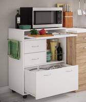 Kuchyňský vozík VCM "Kicha White