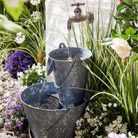 Led fontána kbelíky