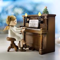 Led hrací skříňka anděl u piana