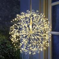 Led závěsná dekorace pampeliška