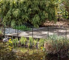 Ochranný plot k zahradnímu jezírku, 4,2 m