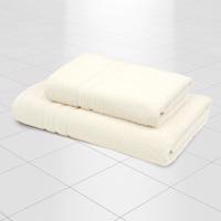 Osuška Basic, krémová