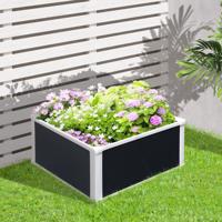 Outsunny Vyvýšený záhon, 60 x 60 cm