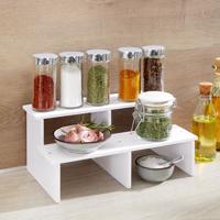 Polička na kuchyňskou linku, bílá