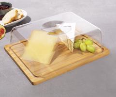 Prkénko na sýr s poklopem