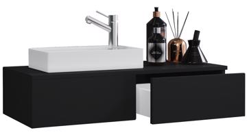 VCM 2dílná mycí plocha "Gudas" Black