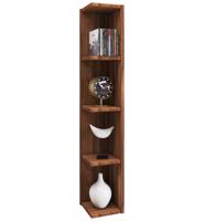 VCM Rohový regál Honsa, ořech