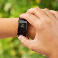 Weltbild Fitness náramek s měřením EKG, modrý