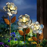 Weltbild Solární zahradní zápichy Květinové trio, sada 3 ks